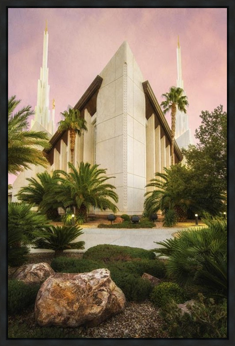 Las Vegas Temple 01 Gallery Wrap