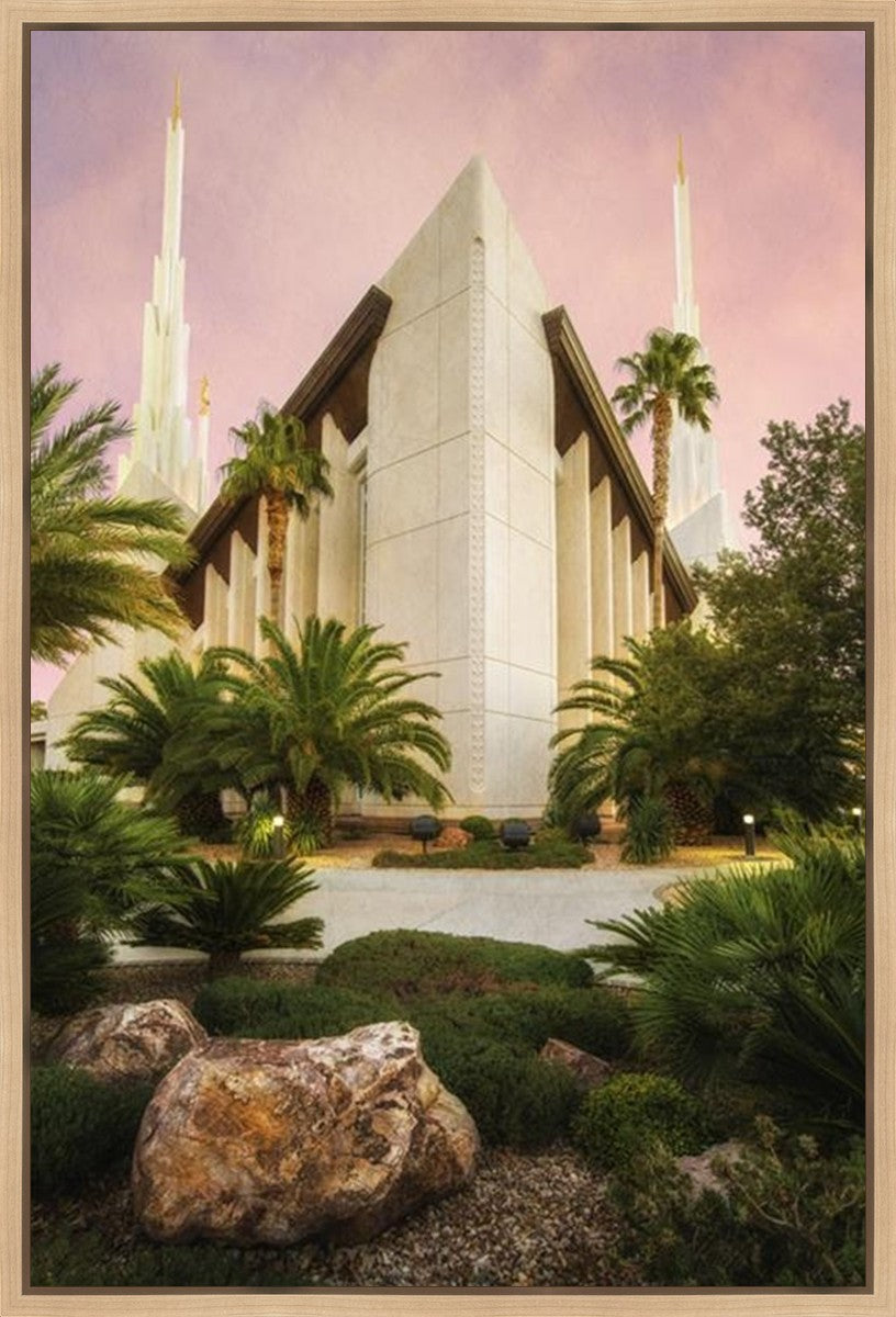 Las Vegas Temple 01 Gallery Wrap