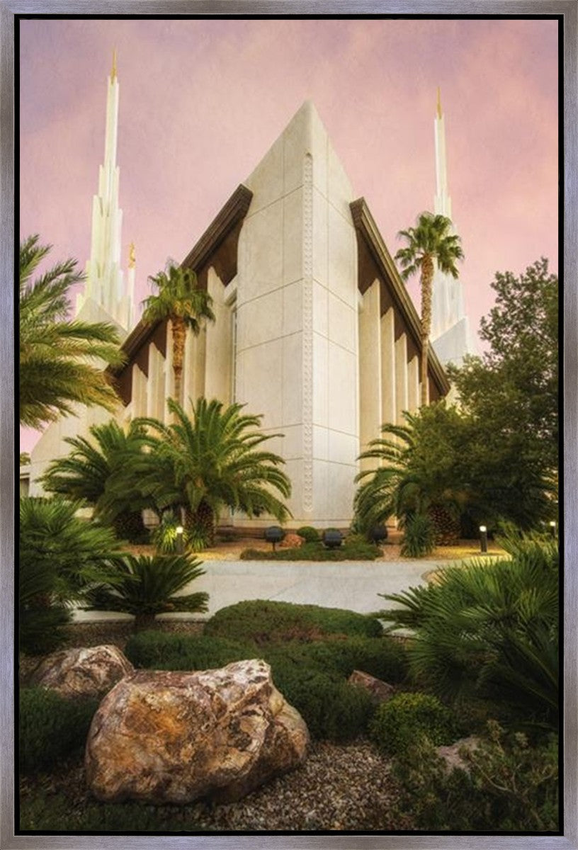 Las Vegas Temple 01 Gallery Wrap