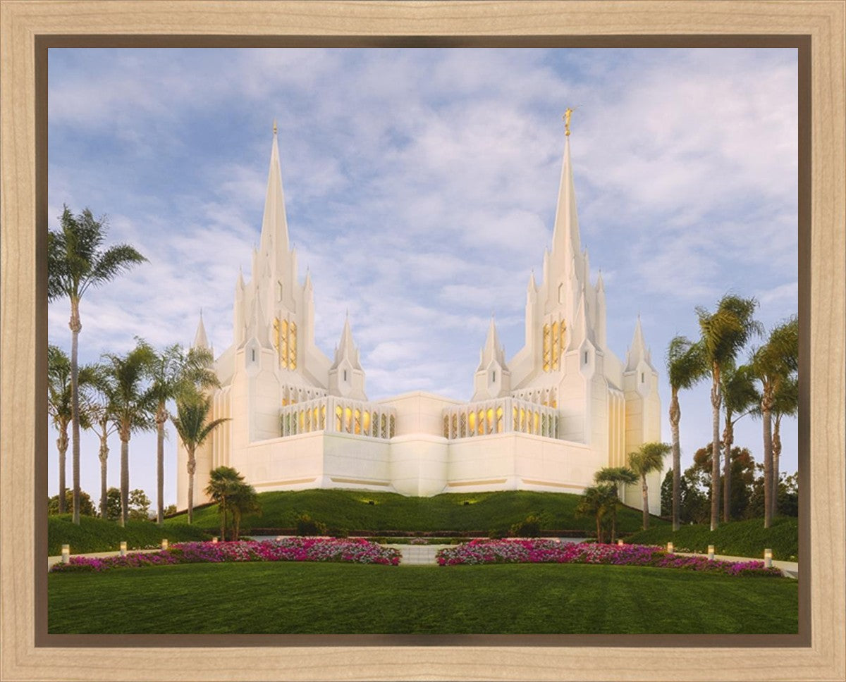 San Diego Temple 05 Gallery Wrap