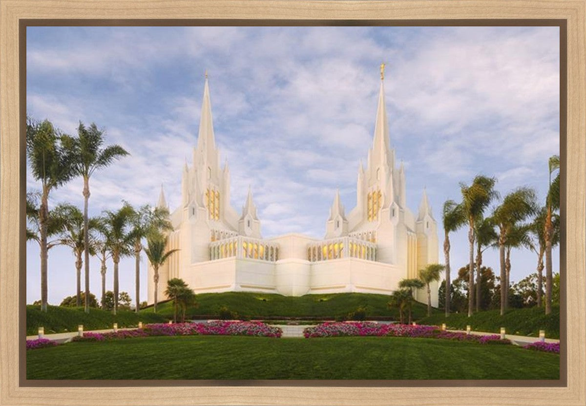 San Diego Temple 05 Gallery Wrap