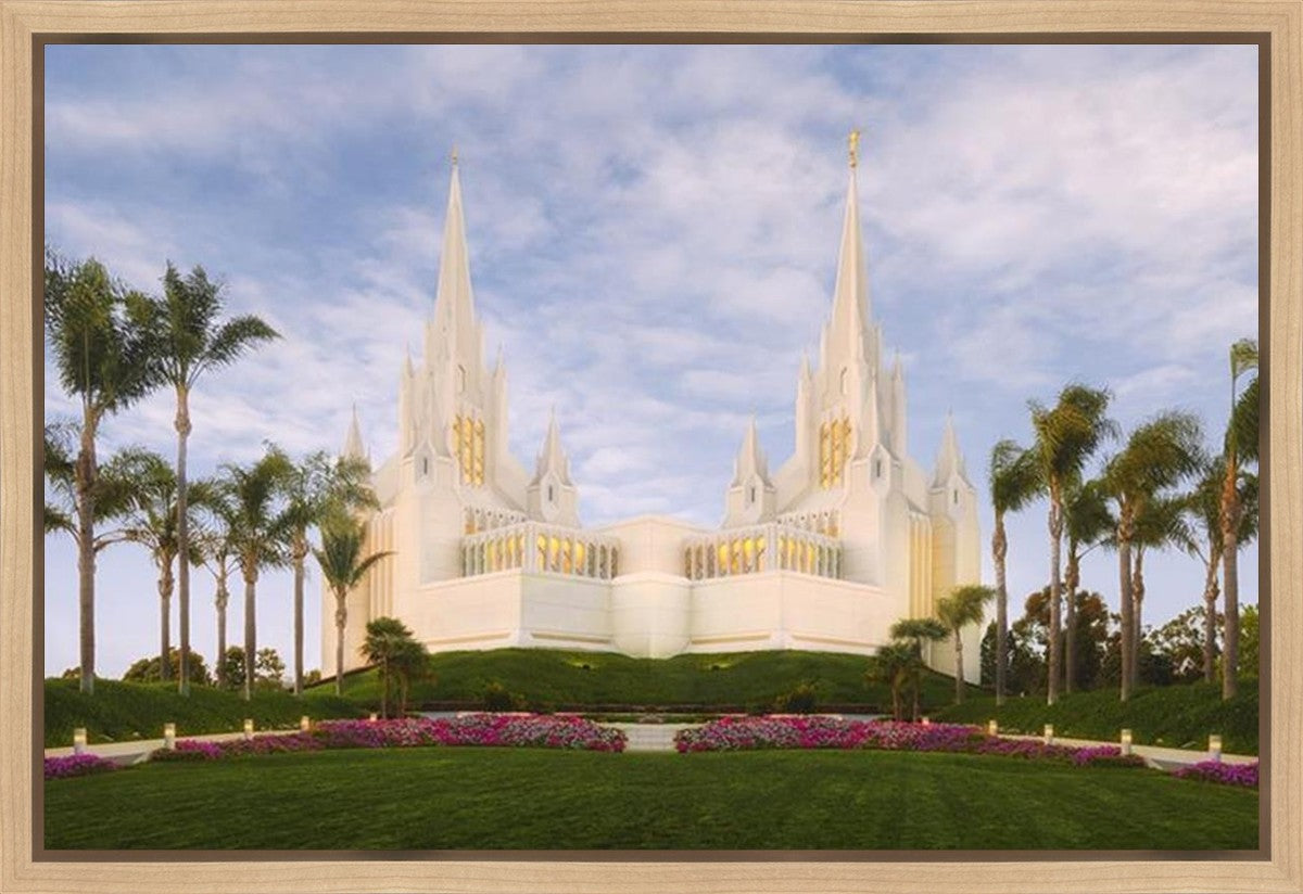 San Diego Temple 05 Gallery Wrap