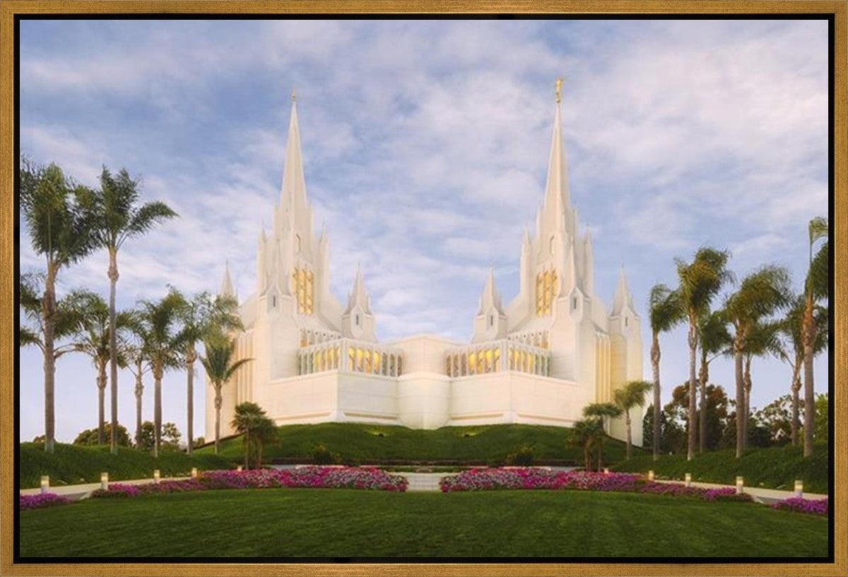 San Diego Temple 05 Gallery Wrap