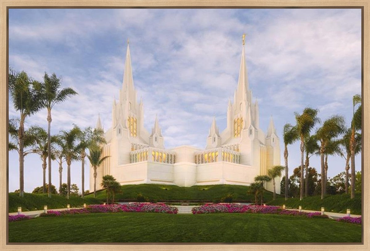 San Diego Temple 05 Gallery Wrap