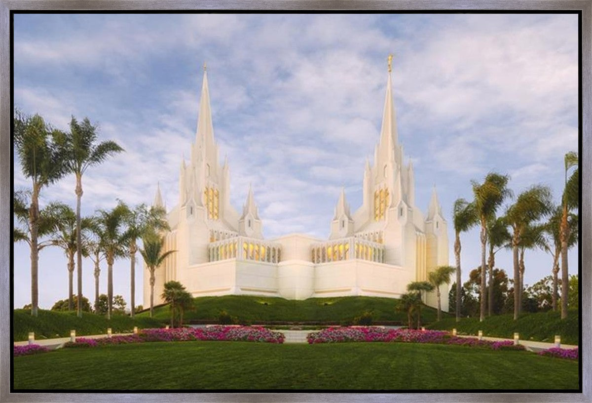 San Diego Temple 05 Gallery Wrap