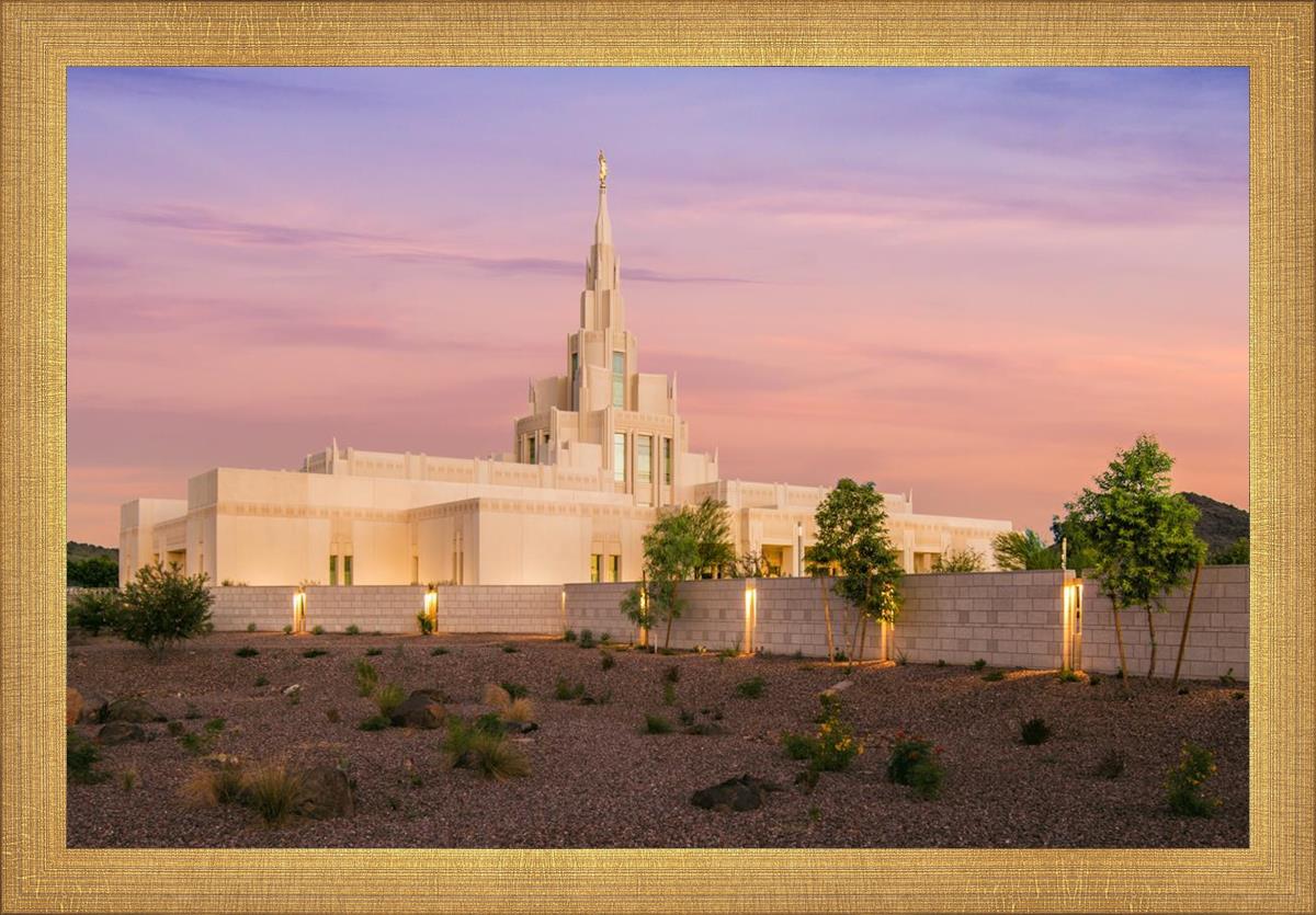 Phoenix Temple Dusk