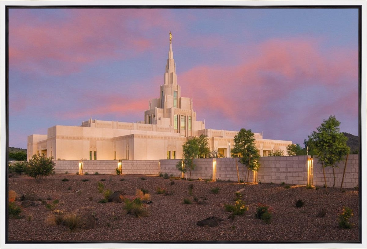 Phoenix Temple Eventide Gallery Wrap