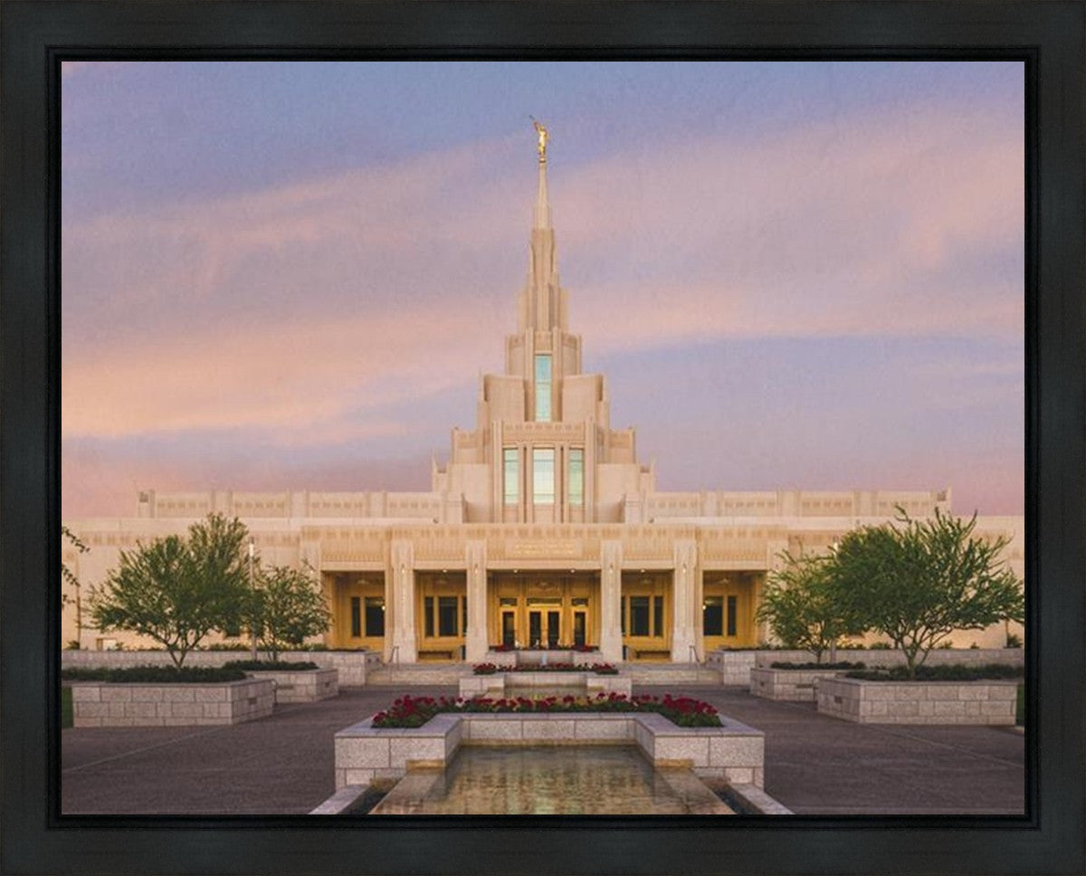 Phoenix Temple Golden Doors Gallery Wrap