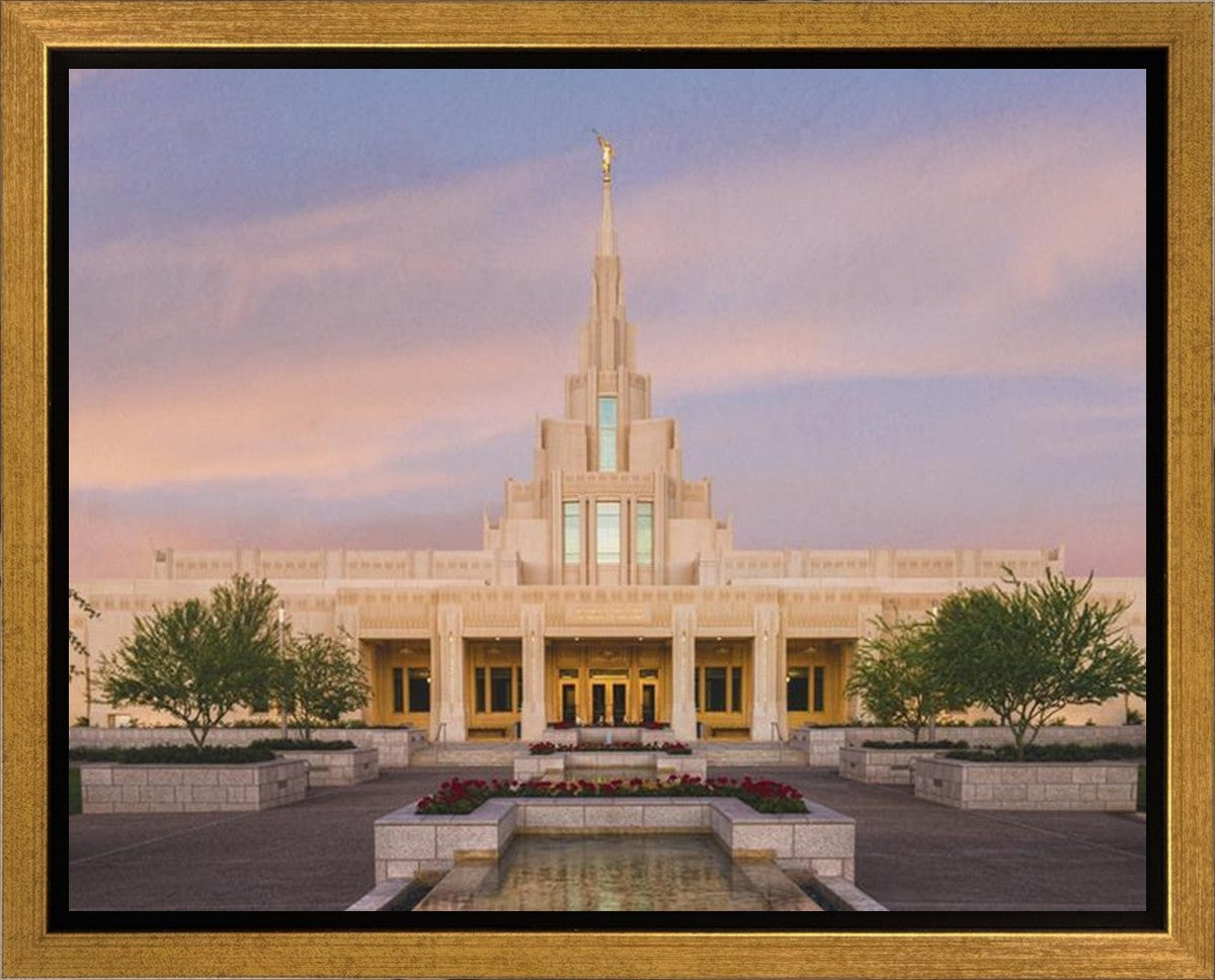 Phoenix Temple Golden Doors Gallery Wrap