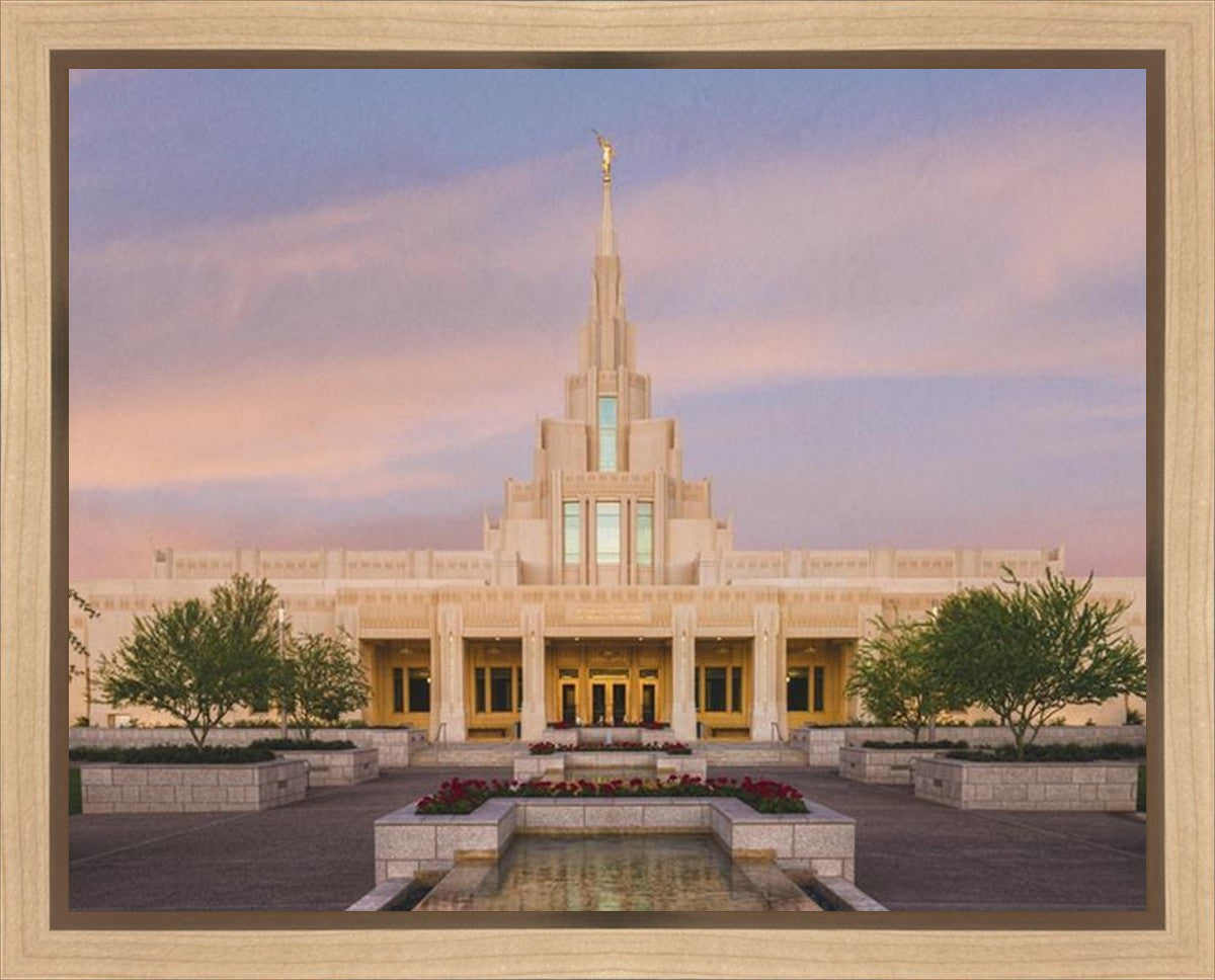 Phoenix Temple Golden Doors Gallery Wrap