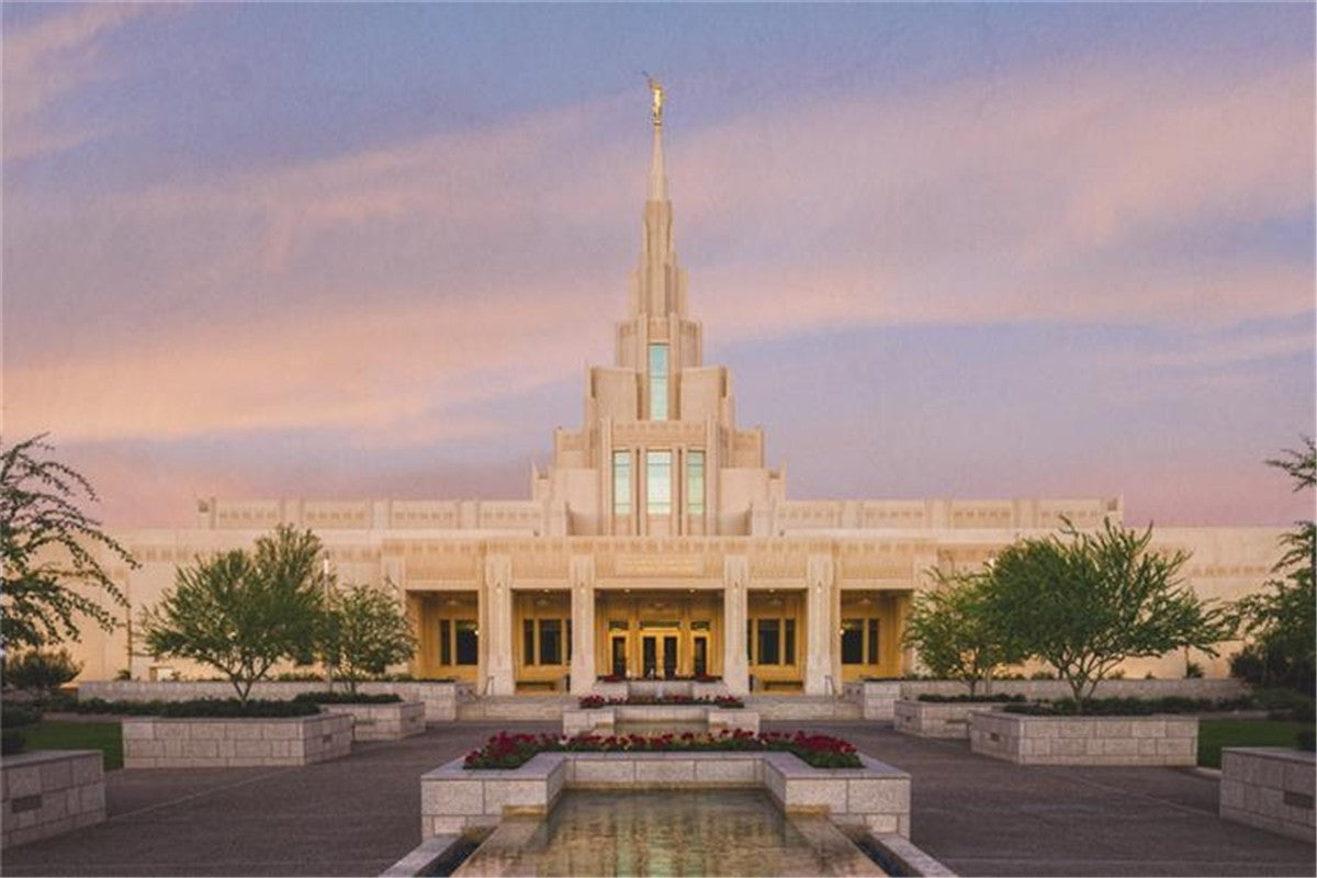 Phoenix Temple Golden Doors Gallery Wrap