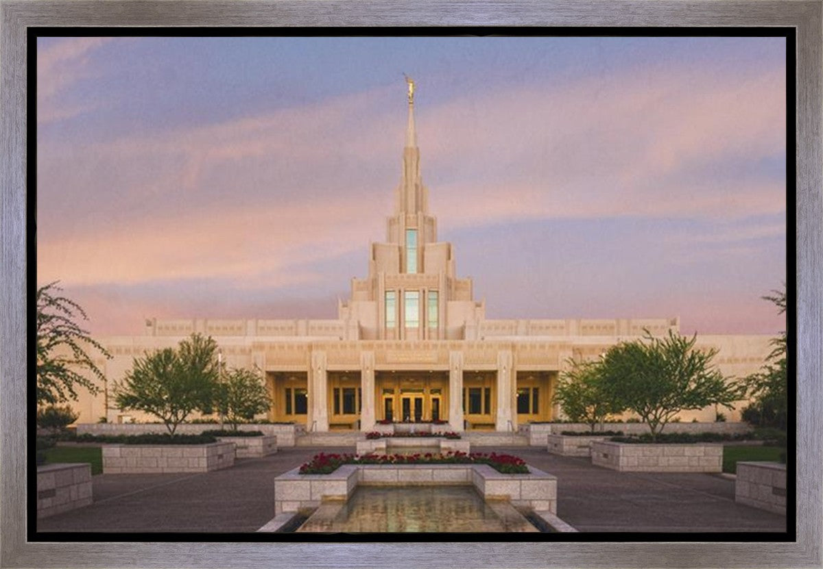 Phoenix Temple Golden Doors Gallery Wrap