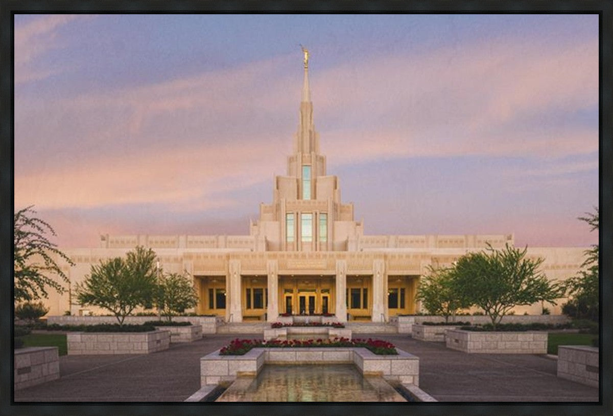 Phoenix Temple Golden Doors Gallery Wrap