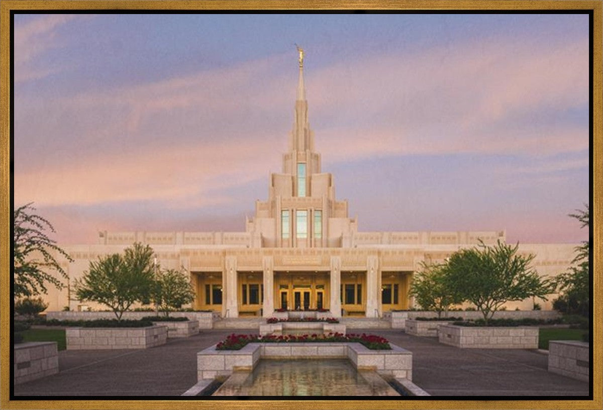 Phoenix Temple Golden Doors Gallery Wrap