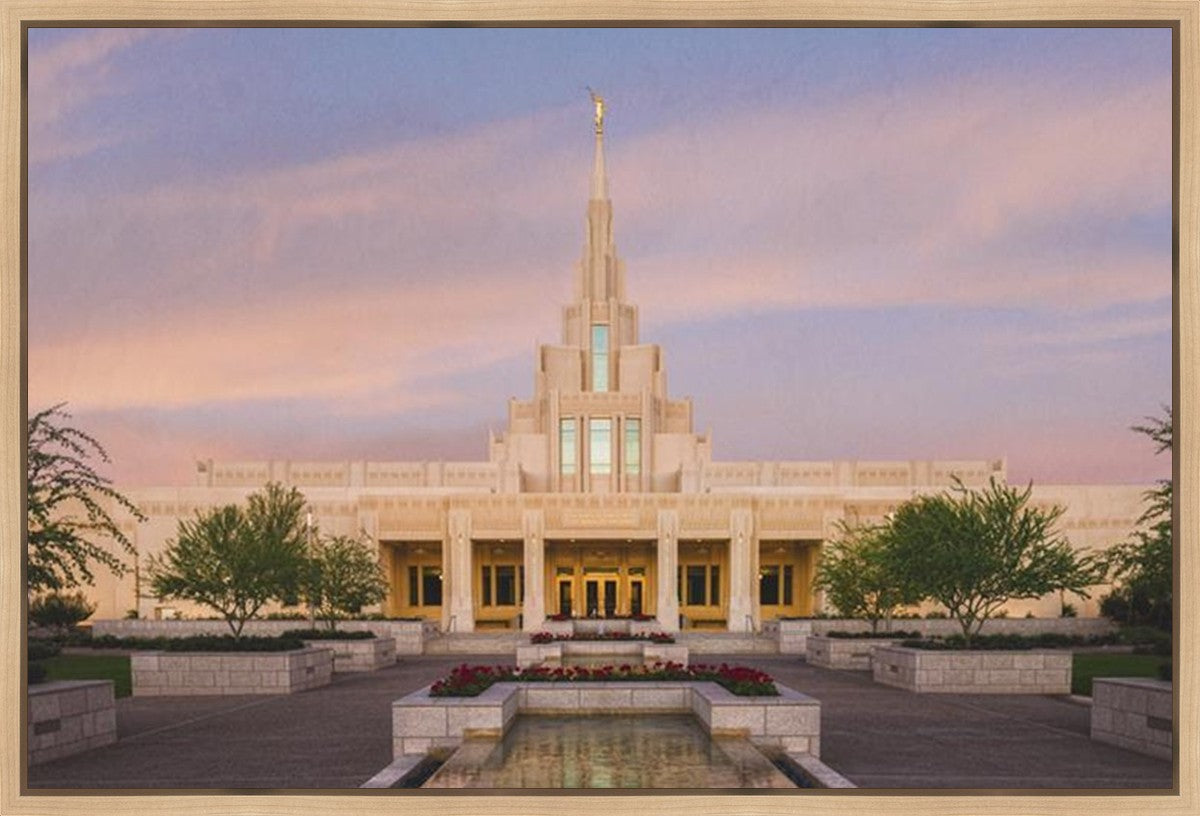 Phoenix Temple Golden Doors Gallery Wrap