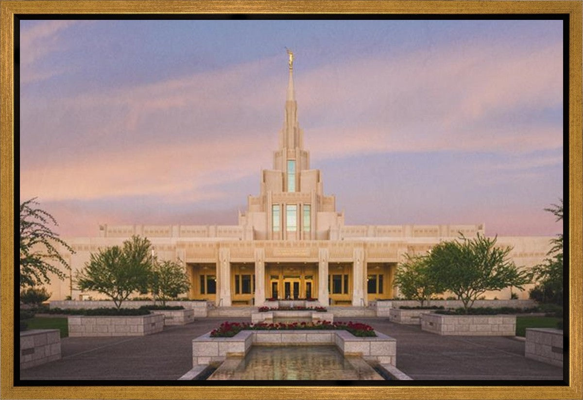 Phoenix Temple Golden Doors Gallery Wrap