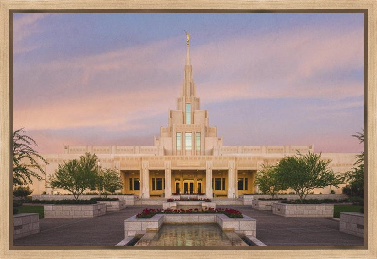 Phoenix Temple Golden Doors Gallery Wrap