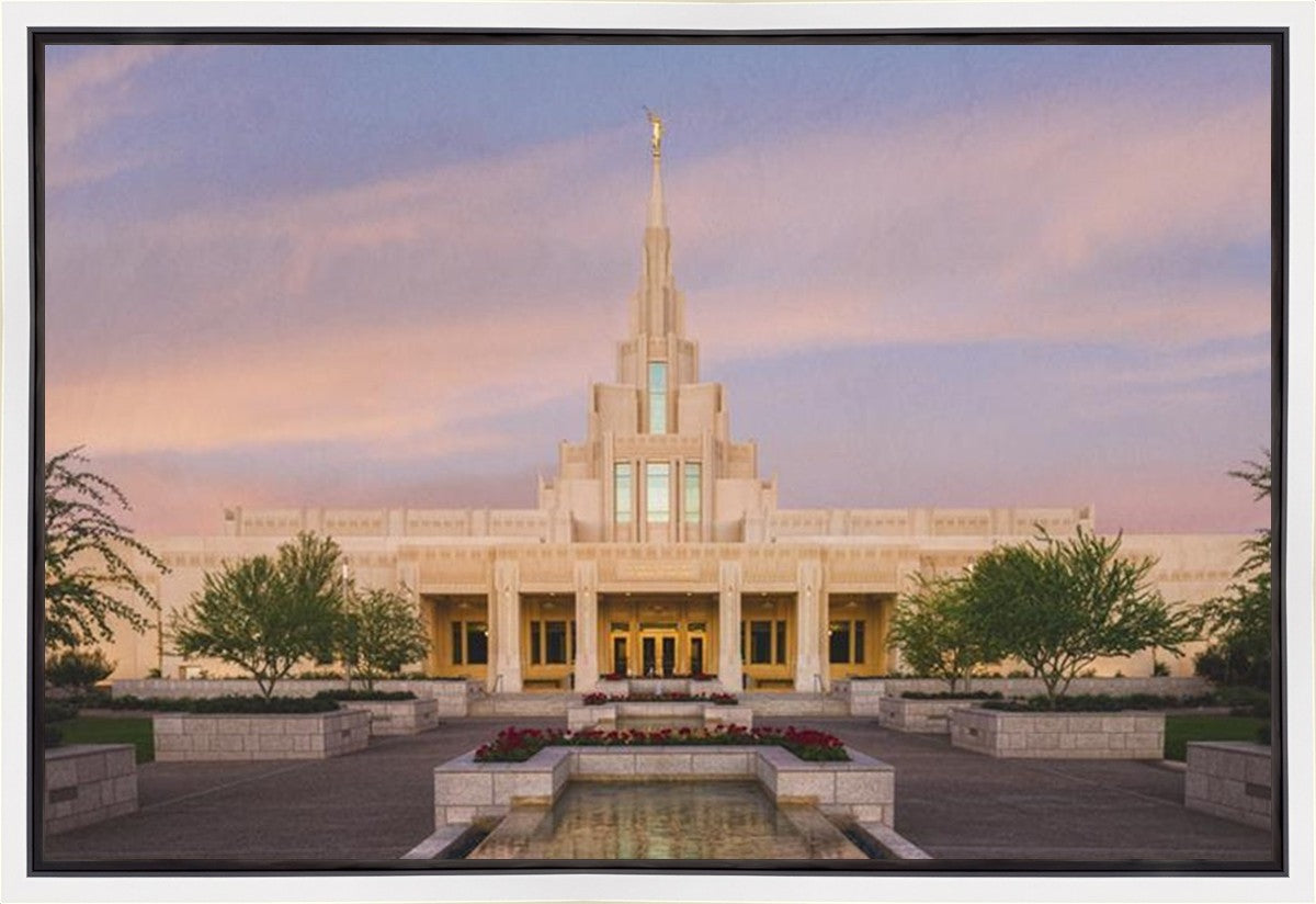 Phoenix Temple Golden Doors Gallery Wrap