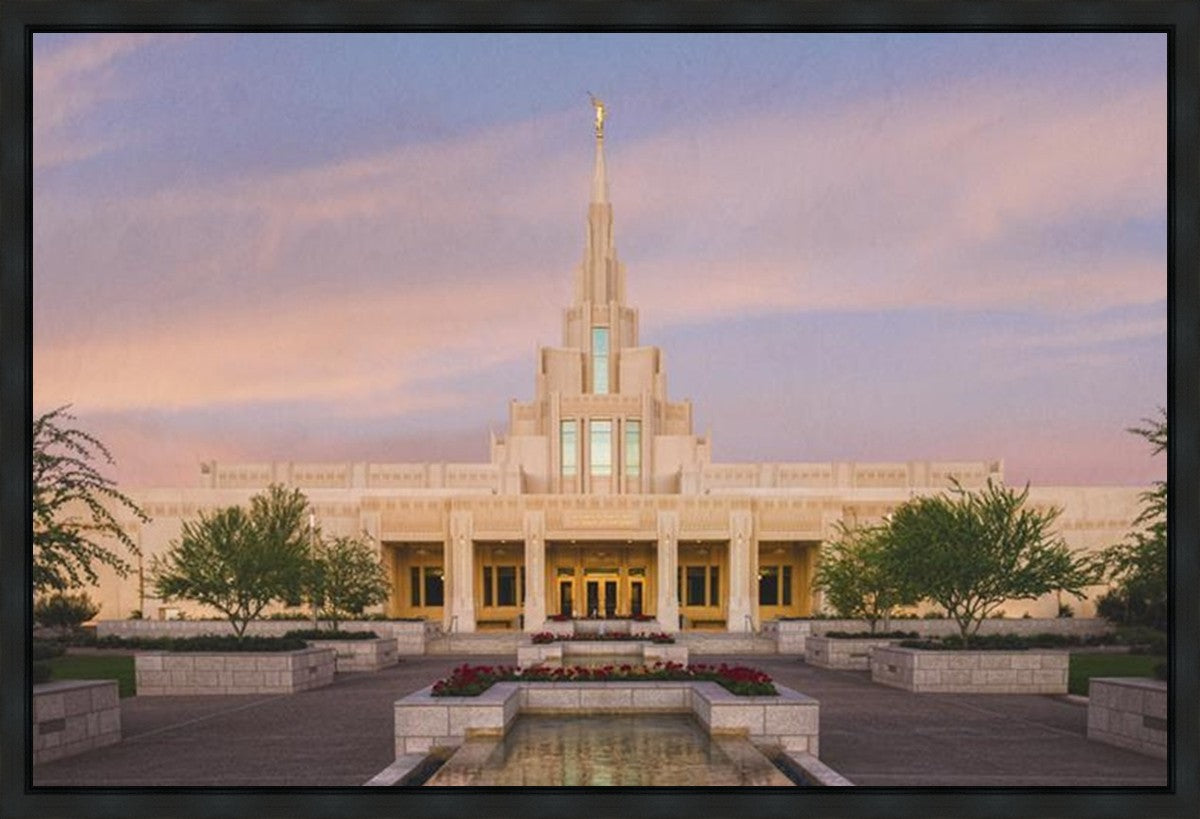 Phoenix Temple Golden Doors Gallery Wrap