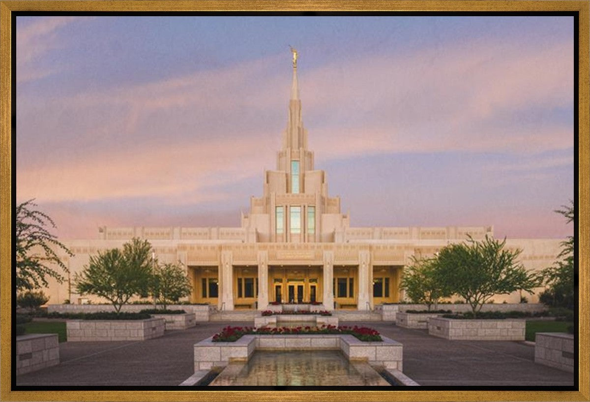 Phoenix Temple Golden Doors Gallery Wrap