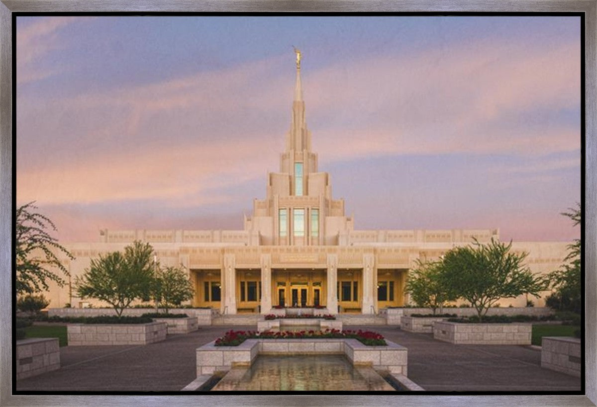 Phoenix Temple Golden Doors Gallery Wrap