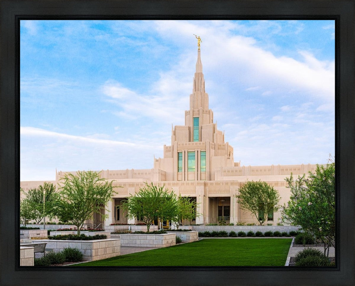 Phoenix Temple Windows of Heaven Gallery Wrap
