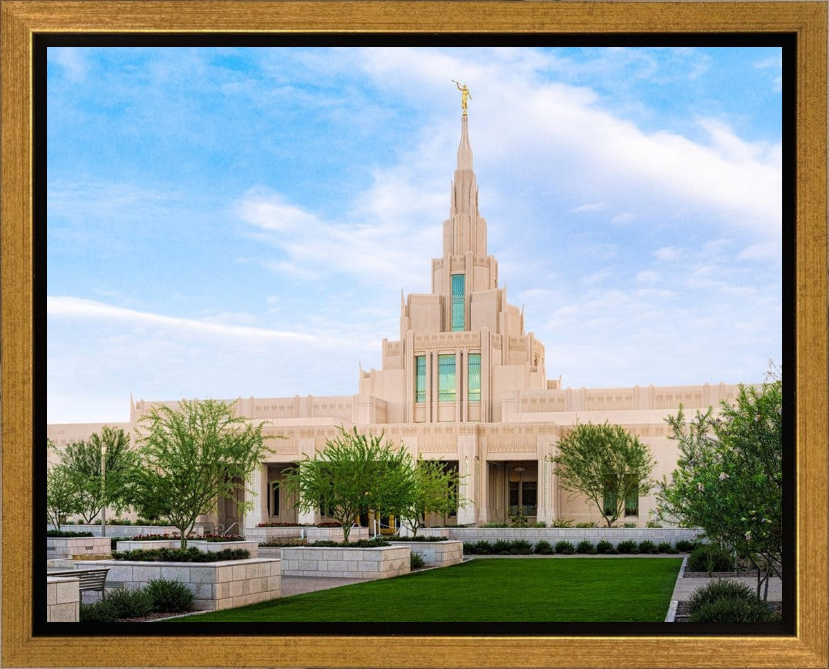 Phoenix Temple Windows of Heaven Gallery Wrap