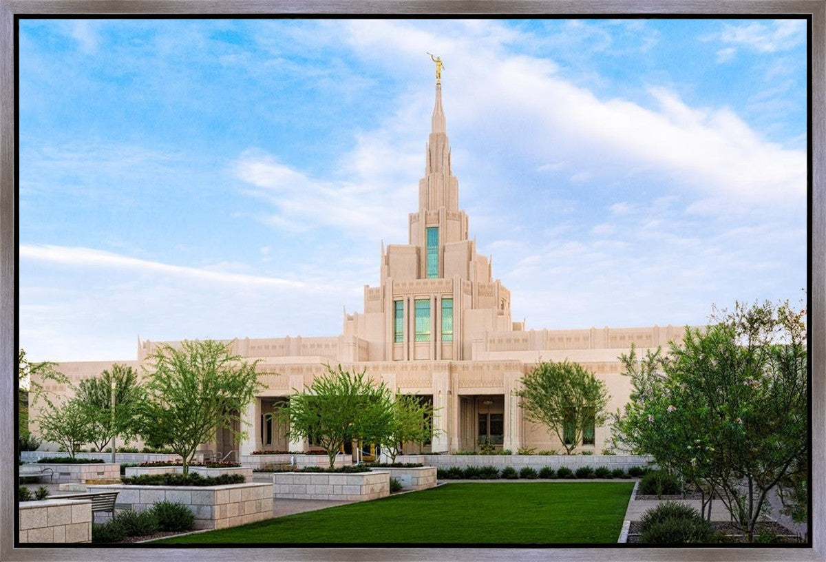Phoenix Temple Windows of Heaven Gallery Wrap