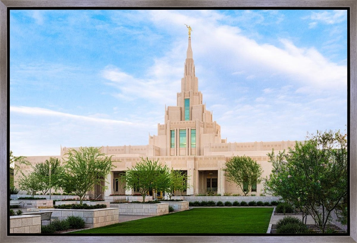 Phoenix Temple Windows of Heaven Gallery Wrap
