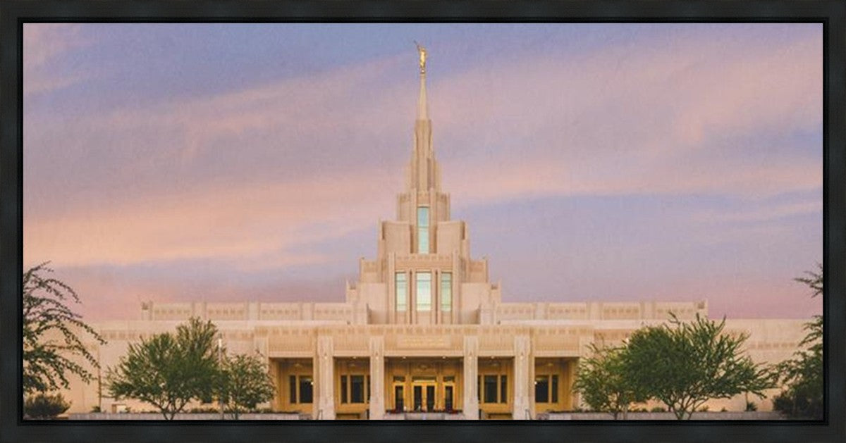 Phoenix Temple Golden Doors Gallery Wrap