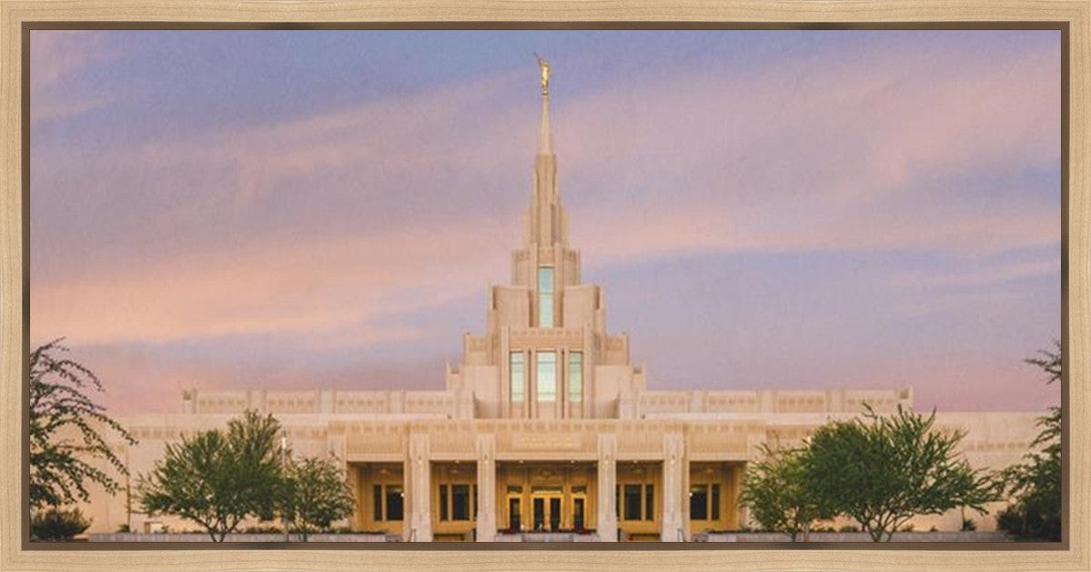 Phoenix Temple Golden Doors Gallery Wrap