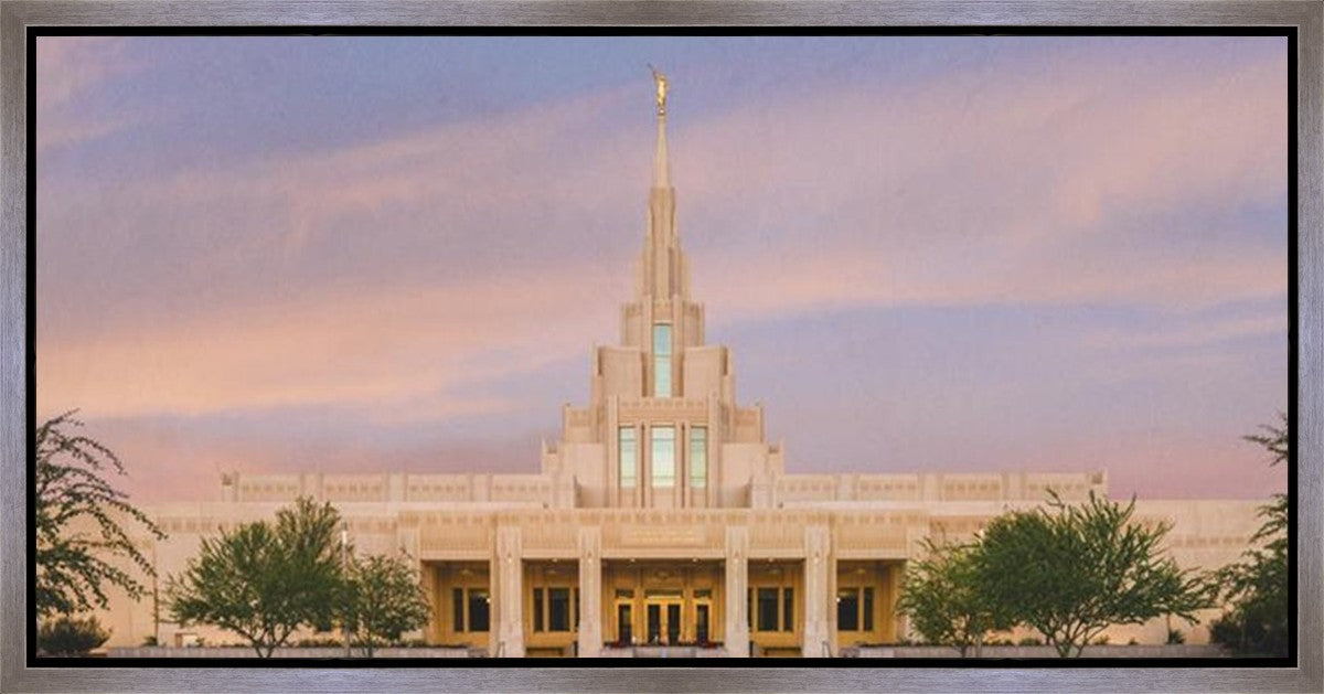 Phoenix Temple Golden Doors Gallery Wrap