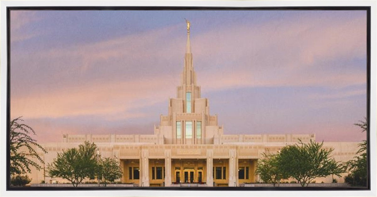 Phoenix Temple Golden Doors Gallery Wrap