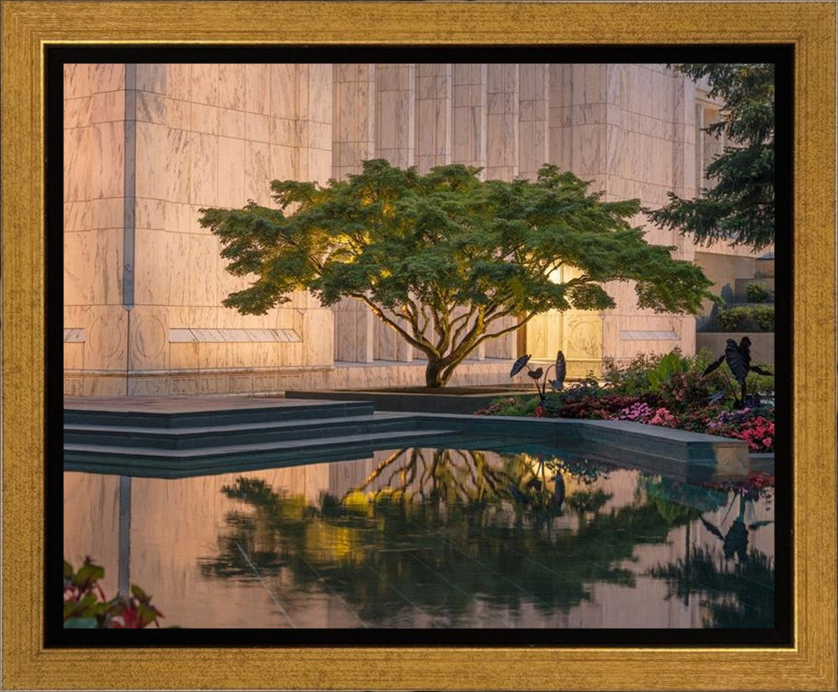 Portland Peaceful Gardens Gallery Wrap