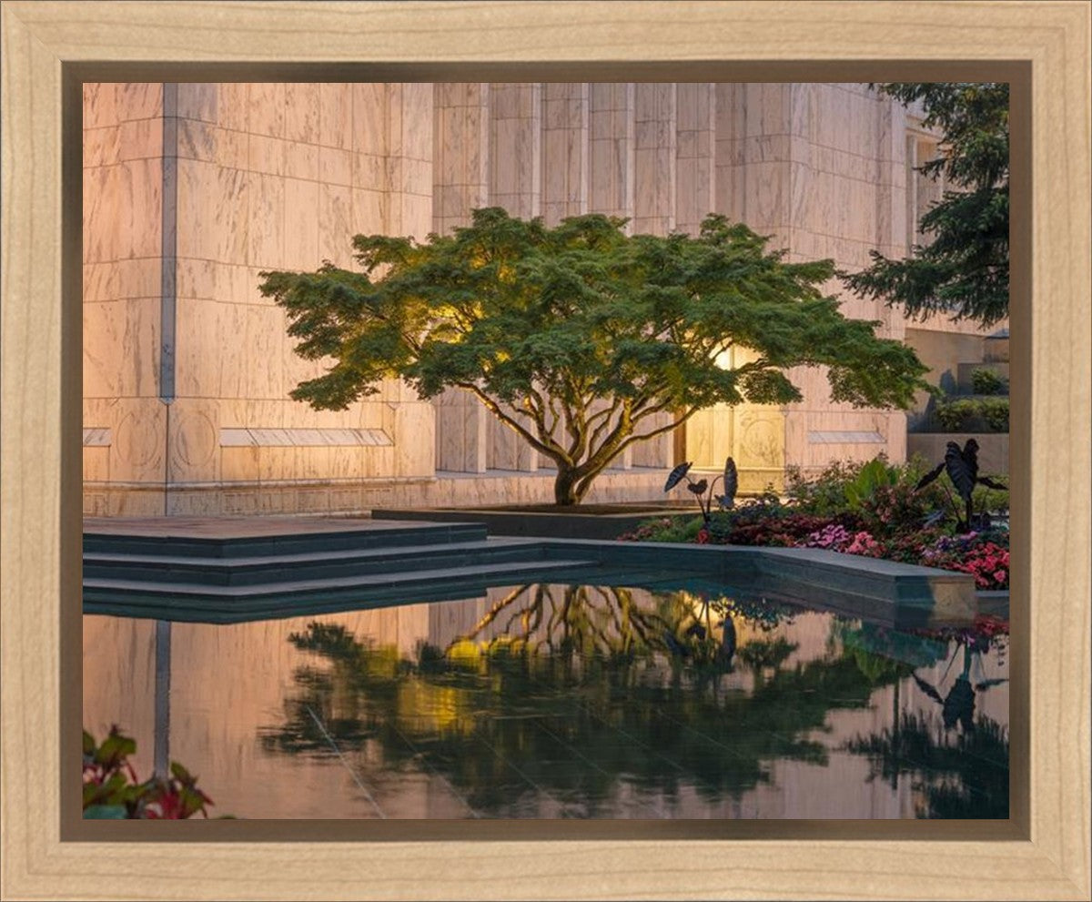 Portland Peaceful Gardens Gallery Wrap