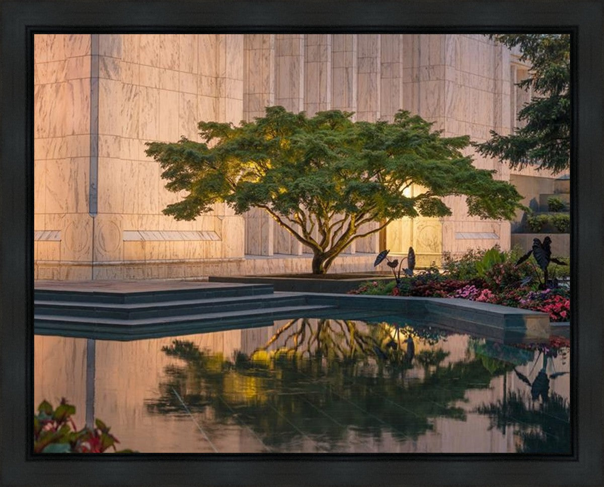 Portland Peaceful Gardens Gallery Wrap