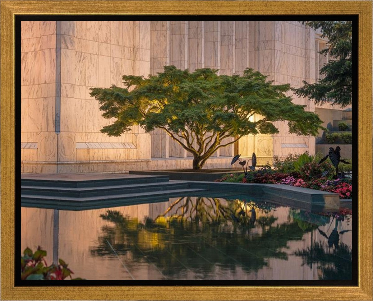 Portland Peaceful Gardens Gallery Wrap