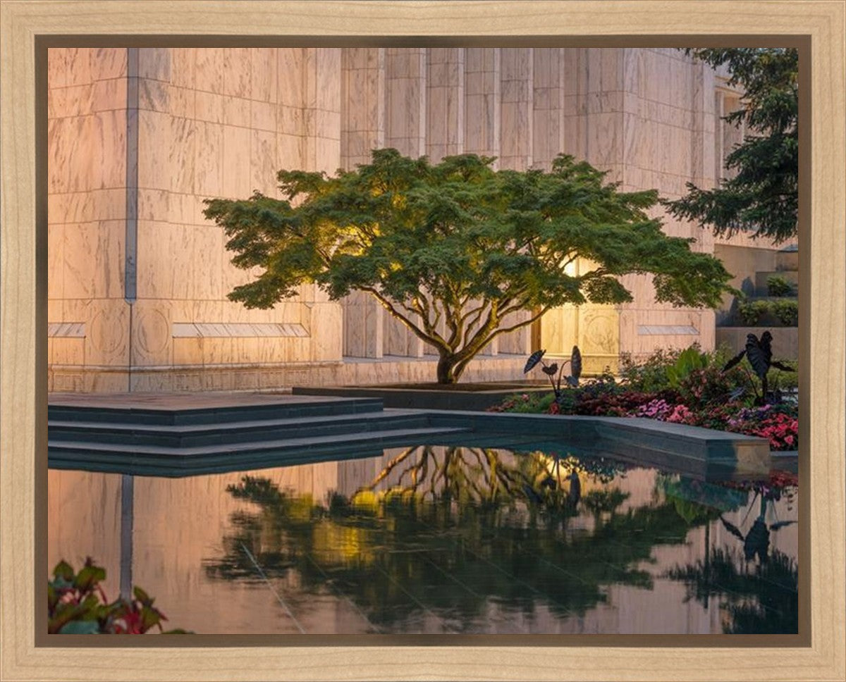 Portland Peaceful Gardens Gallery Wrap