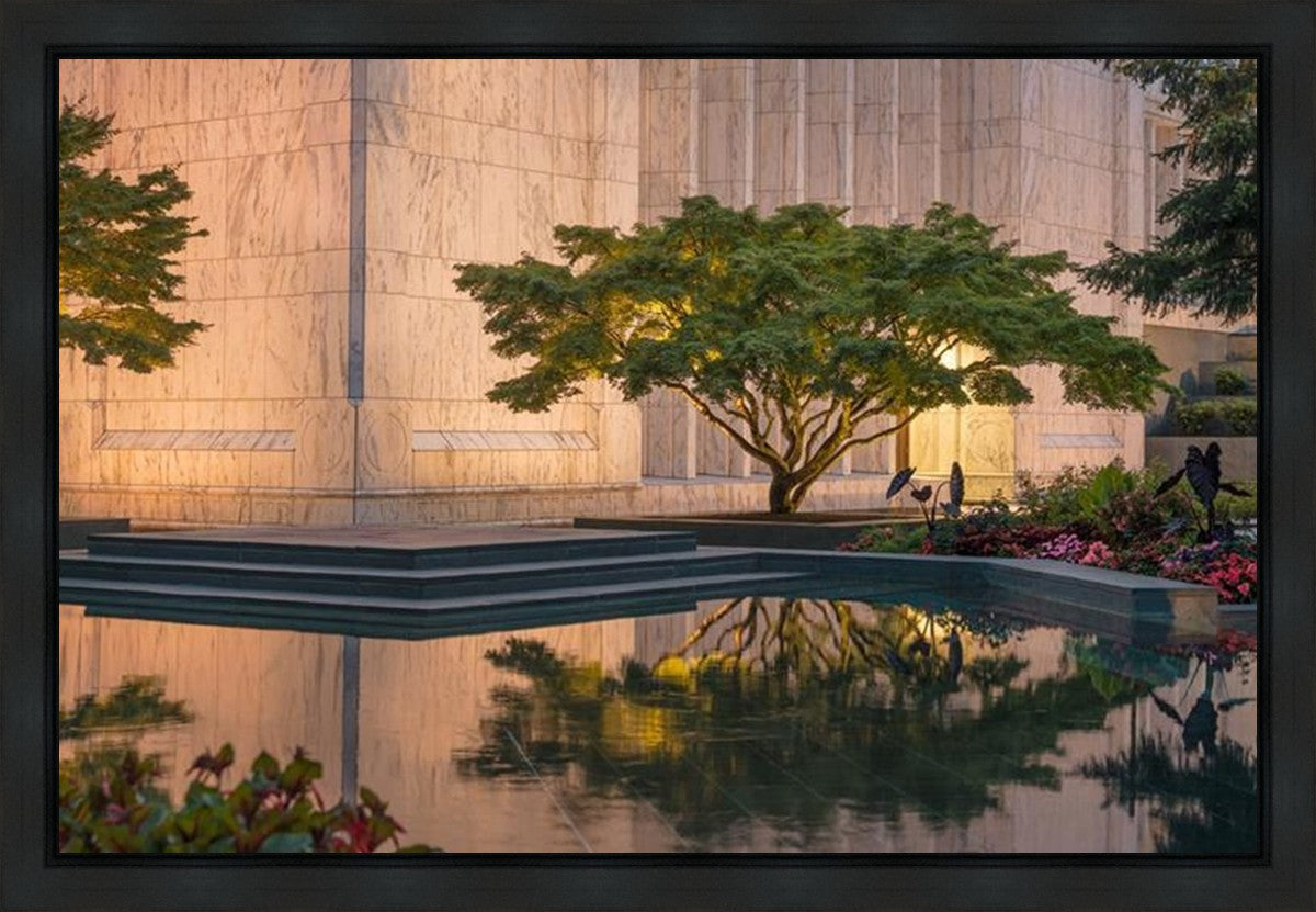 Portland Peaceful Gardens Gallery Wrap