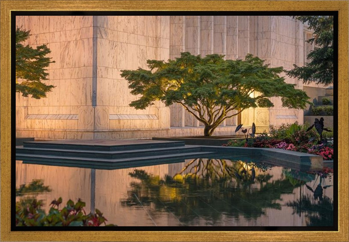 Portland Peaceful Gardens Gallery Wrap