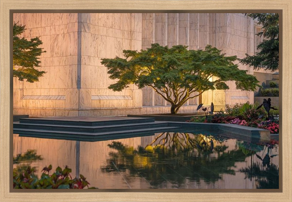 Portland Peaceful Gardens Gallery Wrap