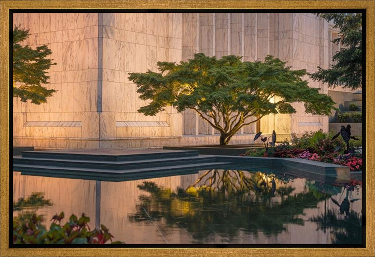 Portland Peaceful Gardens Gallery Wrap