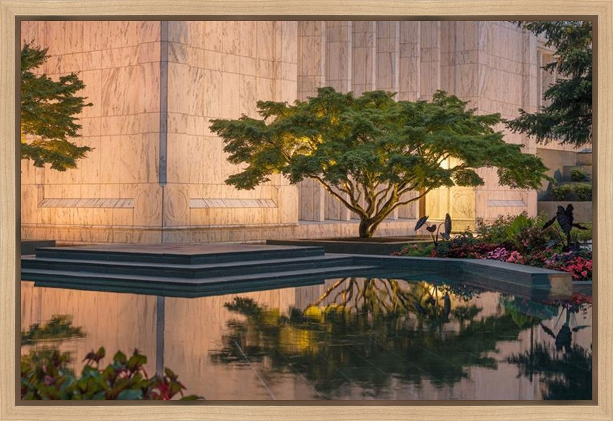 Portland Peaceful Gardens Gallery Wrap