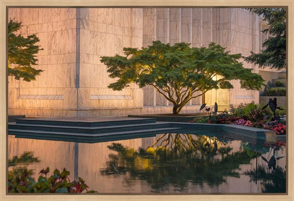 Portland Peaceful Gardens Gallery Wrap