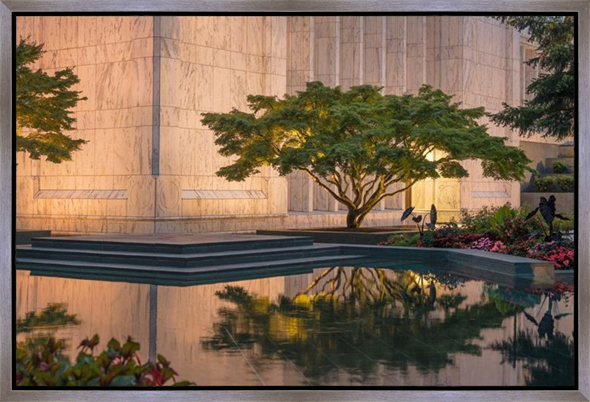Portland Peaceful Gardens Gallery Wrap