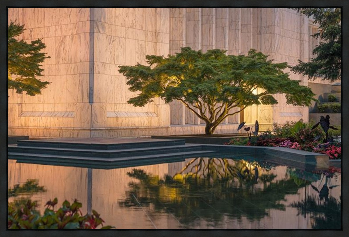 Portland Peaceful Gardens Gallery Wrap
