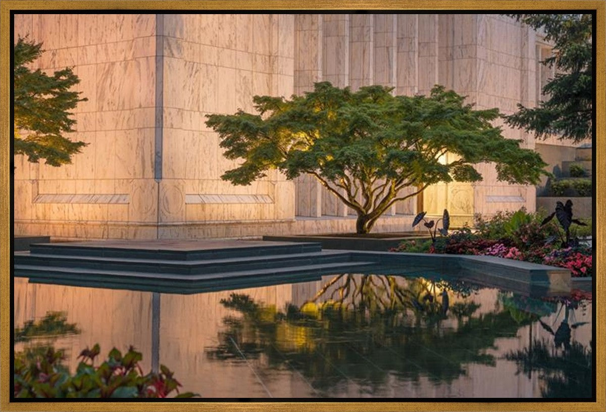 Portland Peaceful Gardens Gallery Wrap