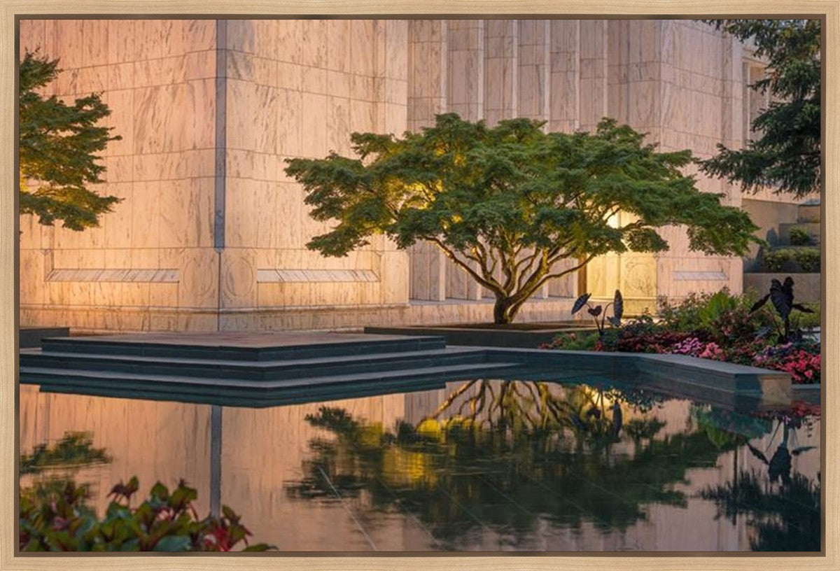 Portland Peaceful Gardens Gallery Wrap