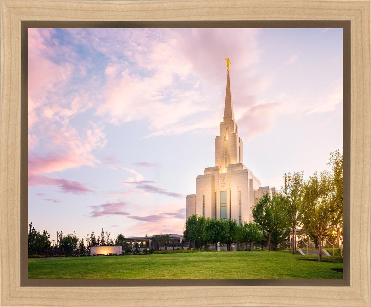 Oquirrh Mountain Pastel Sunset