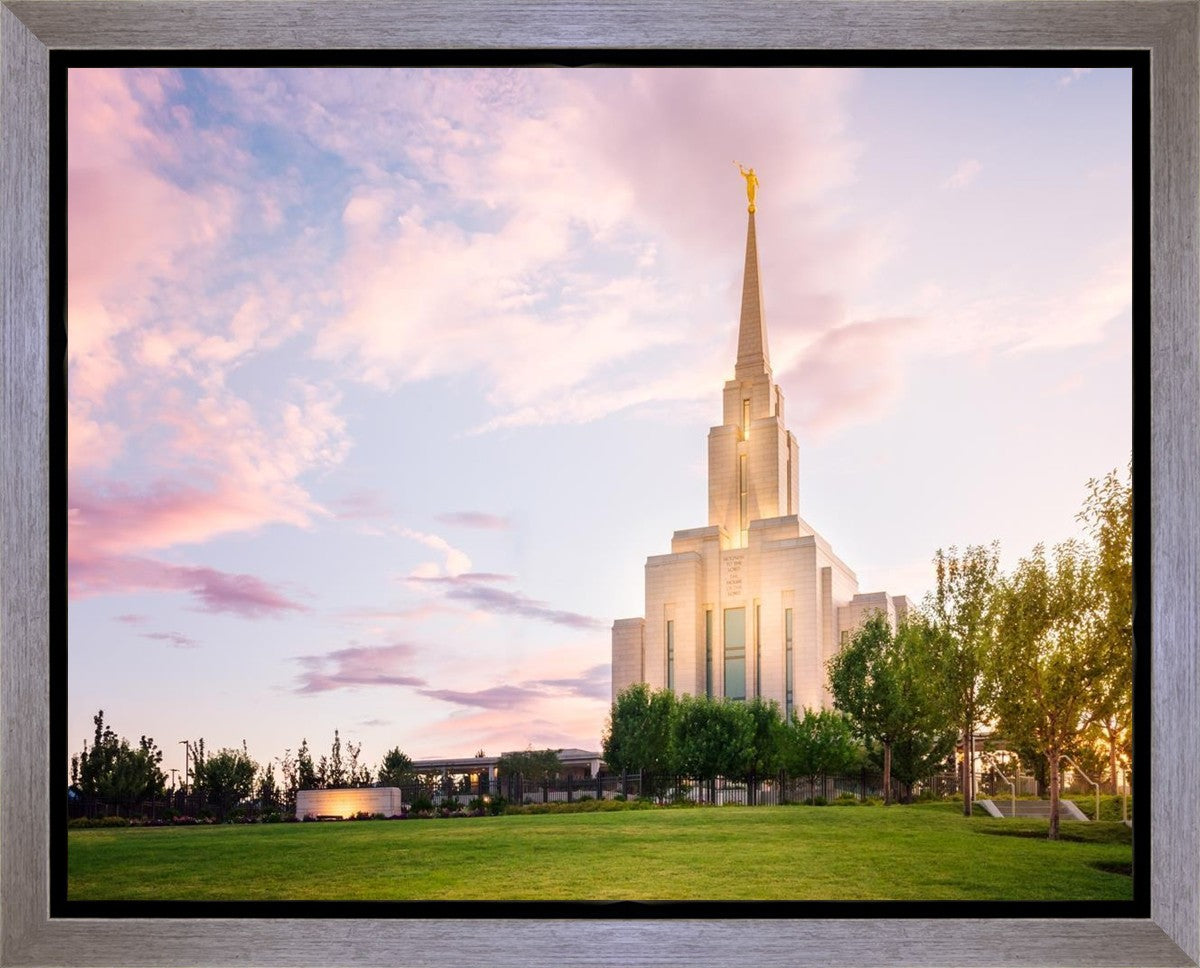 Oquirrh Mountain Pastel Sunset